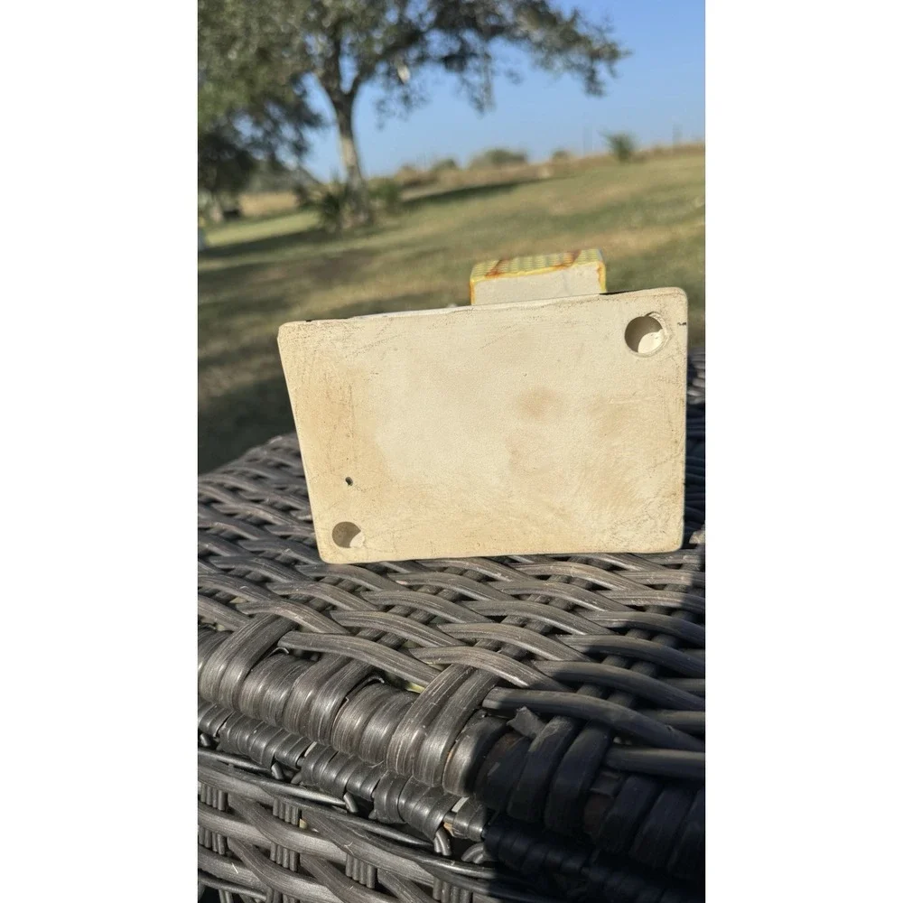 Vintage Donkey Catch-All Caddy Cufflinks Rings Jewelry Holder Ceramic 7